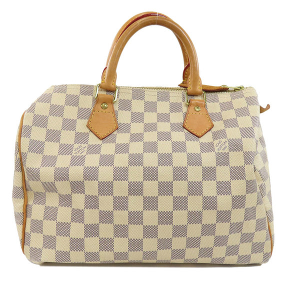 Louis Vuitton Speedy 30 Damier Azur Boston Bag Damier Canvas - Picture 1 of 9